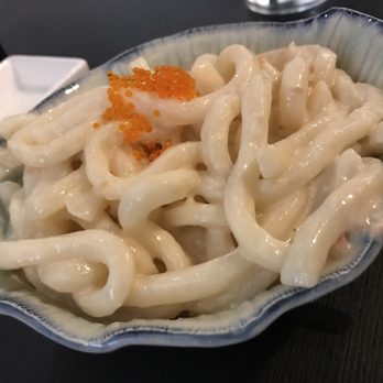 One Piece Sushi - Udon Carbonara - Japanese Near Me - Millbrae, California