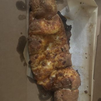 Domino's Pizza - This is how both of my breads turned out and a so called "manager" made these these breads are horrific and he wouldn't make new breads - Chicken Wings Near Me - Auburndale, Florida Domino's Pizza - This is how both of my breads turned out and a so called "manager" made these these breads are horrific and he wouldn't make new breads - Chicken Wings Near Me - Auburndale, Florida