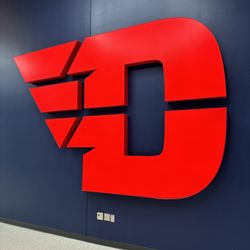 University Of Dayton Arena - Wall signage