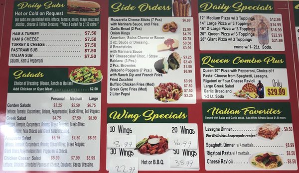 Menu photo 7 Giant Pizza King San Diego, CA Menu photo 7 Giant Pizza King San Diego, CA