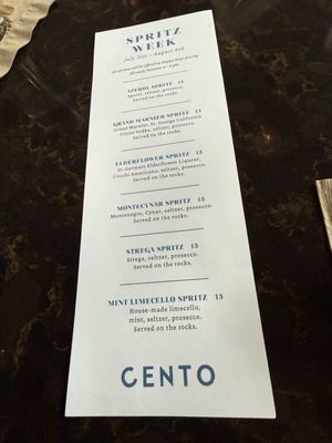 Menu photo 1 Cento Madison, WI Menu photo 1 Cento Madison, WI