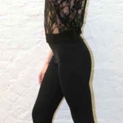 Nicole's Revival - NWT $70 PLUSH leggins $25