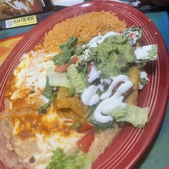 Salsa & Beer - 2 enchiladas and 2 taquito plate was so huge that we split it! - Mexican Near Me - Van Nuys, California Salsa & Beer - 2 enchiladas and 2 taquito plate was so huge that we split it! - Mexican Near Me - Van Nuys, California