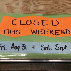 Recycling for RI Education - Happy Labor Day weekend.   The recycle center is closed this weekend.  Regular hours for fall Tue 10-4 We'd 10-5 Thur 10-5 Fri 9-1 Sat 9-1