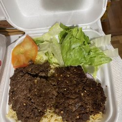 Rice & Spice - Beef Kabob over Rice