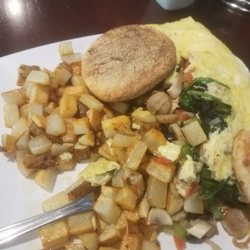 Seneca Hawk Irving - Delicious Veggie Omelet. Fresh and flavorful. The home fries are perfectly cooked. Even the presentation is no accident. Thank you.