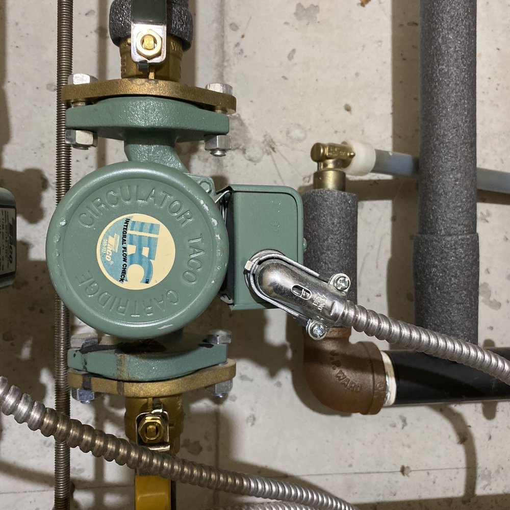 Failed circulator pump