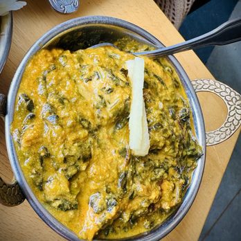 Seva Indian Cuisine - Saag with Chicken Saag - Indian Near Me - Astoria, New York Seva Indian Cuisine - Saag with Chicken Saag - Indian Near Me - Astoria, New York