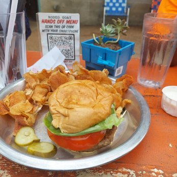 Rodeo Goat - The Telluride Burger and sweet chips - Bars Near Me - Fort Worth, Texas Rodeo Goat - The Telluride Burger and sweet chips - Bars Near Me - Fort Worth, Texas