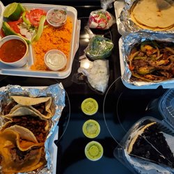 Tacos Don Juan - 3 tacos, fajitas, and oreo cheesecake