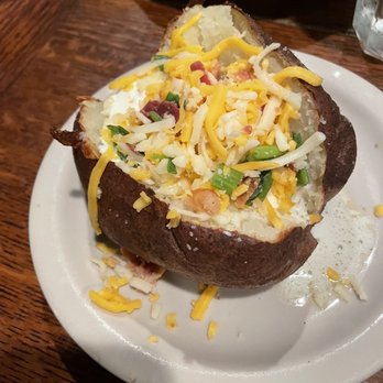 Jesse's Steak and Seafood - Loaded Baked Potato - Seafood Near Me - Brandon, Florida Jesse's Steak and Seafood - Loaded Baked Potato - Seafood Near Me - Brandon, Florida