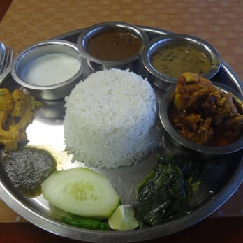 Hamro Bhim's Cafe - Chicken Thali - Himalayan/Nepalese Near Me - Jackson Heights, New York Hamro Bhim's Cafe - Chicken Thali - Himalayan/Nepalese Near Me - Jackson Heights, New York