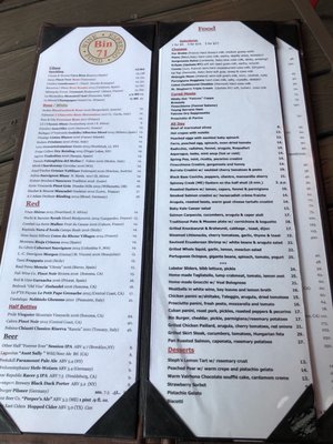 Menu photo 4 Bin 71 New York, NY Menu photo 4 Bin 71 New York, NY