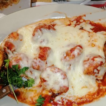 Sammys Fish Box - Shrimp parm (not pictured linguini and salad sides) - Seafood Near Me - Bronx, New York Sammys Fish Box - Shrimp parm (not pictured linguini and salad sides) - Seafood Near Me - Bronx, New York
