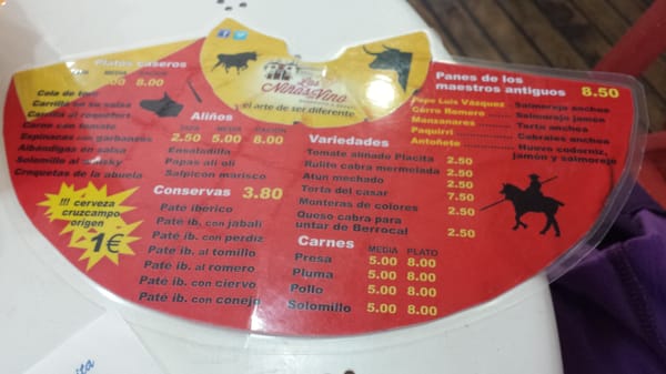 Menu photo 1 Las Niñas del Vino Seville, SE