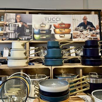 Williams-Sonoma - Stanley Tucci pans. He is a good cook. - Kitchen & Bath Near Me - Bethesda, Maryland Williams-Sonoma - Stanley Tucci pans. He is a good cook. - Kitchen & Bath Near Me - Bethesda, Maryland
