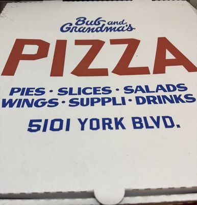 Bub and Grandma’s Pizza by null