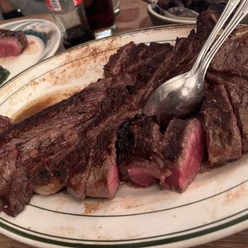 Peter Luger - Steak for 3. Medium rare. - Steakhouses Near Me - Brooklyn, New York