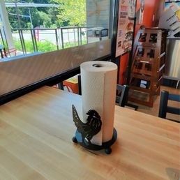 Chicken towel holder