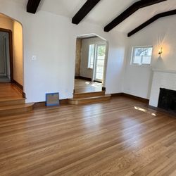 Luxury Flooring Company - Completed wood floor