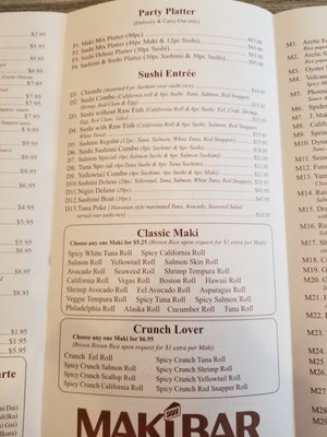 Menu photo 3 Maki Bar Bethesda, MD Menu photo 3 Maki Bar Bethesda, MD