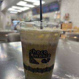 pistachio latte