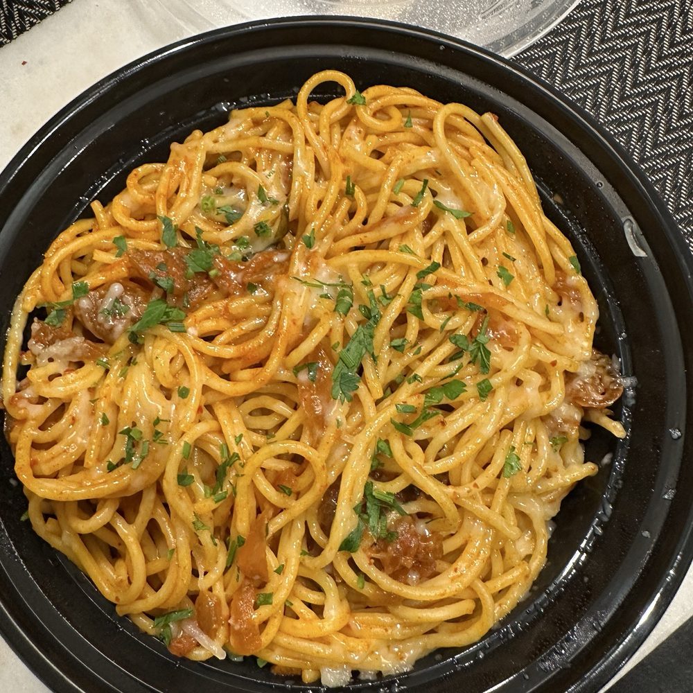 Kimchi pasta Kimchi pasta