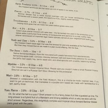 Off Color Brewing - Mousetrap - Breweries Near Me - Chicago, Illinois