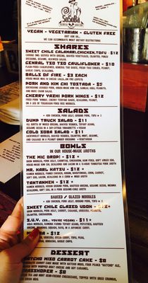 Menu photo 3 SoSoBa Phoenix, AZ
