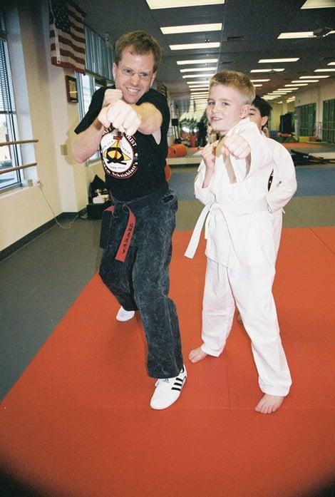 Adam Schainblatt's Karate for Christ Logo