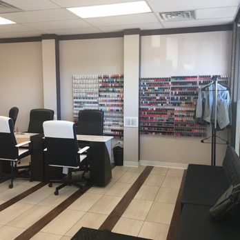 Sandalwood spa - Looking to the right where the nail polishes are. - Threading Services Near Me - Streamwood, Illinois