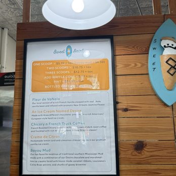 Sweet Saint - Menu - Ice Cream & Frozen Yogurt Near Me - New Orleans, Louisiana Sweet Saint - Menu - Ice Cream & Frozen Yogurt Near Me - New Orleans, Louisiana