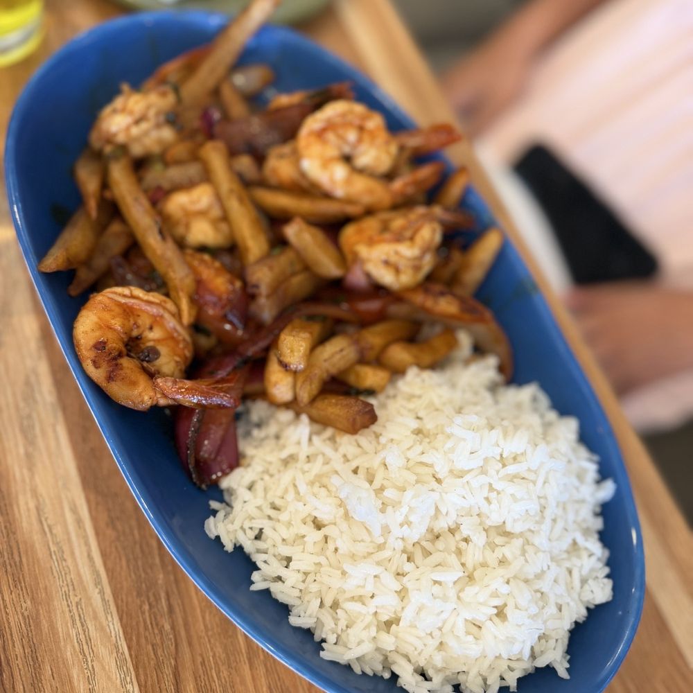 Inka Mama's - Shrimp saltado - Peruvian Near Me - Tustin, California