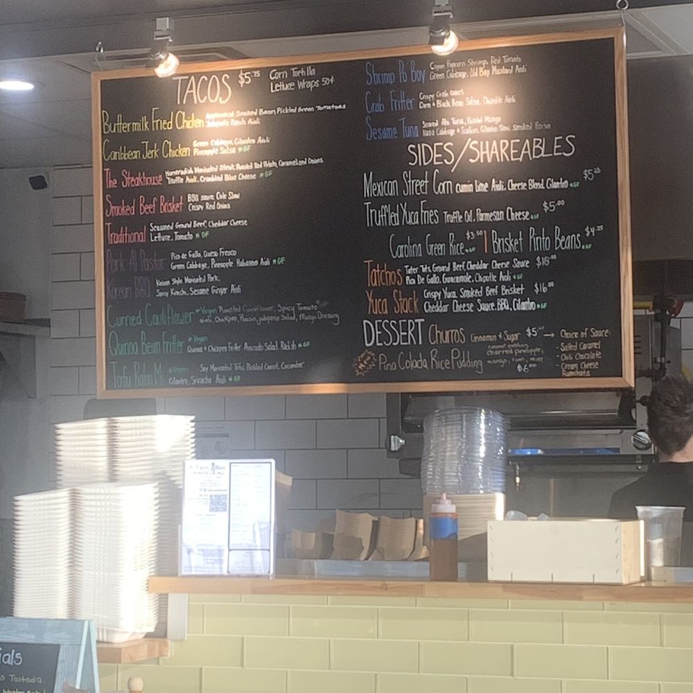 A Taco Affair - Menu board - Tacos Near Me - Denville, New Jersey A Taco Affair - Menu board - Tacos Near Me - Denville, New Jersey