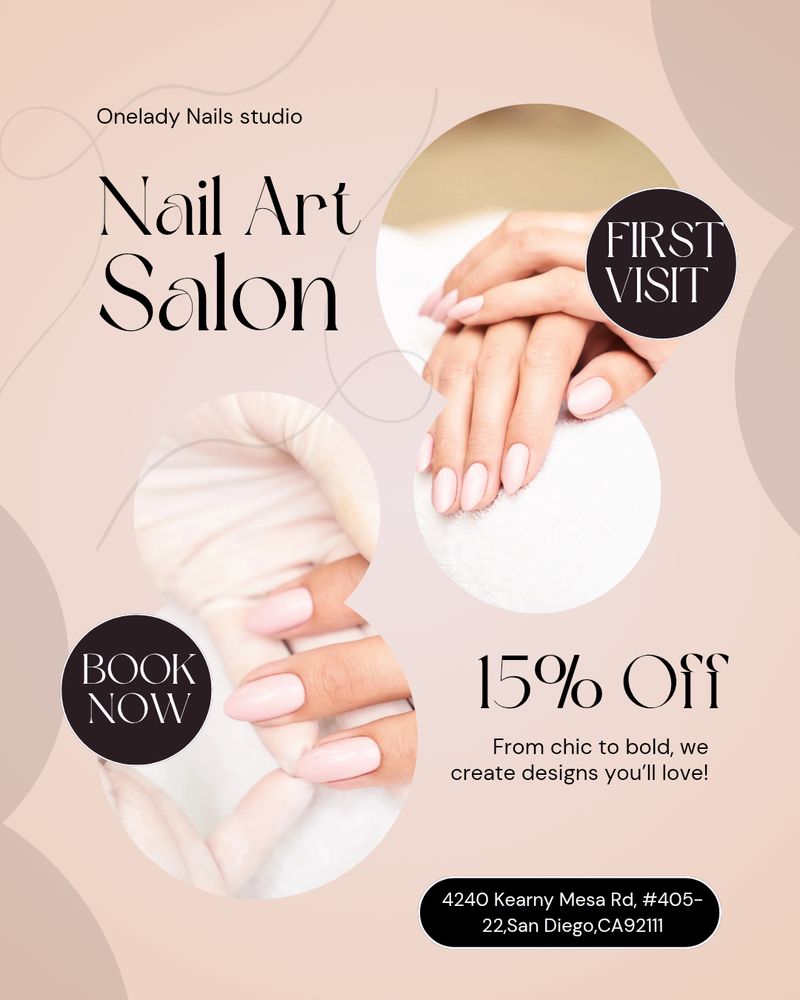 Onelady Nails Studio Logo