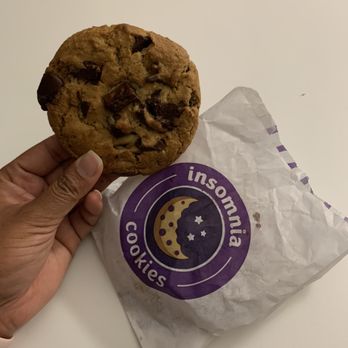 Insomnia Cookies - Triple Chocolate Jumbo Deluxe Cookie - Desserts Near Me - Cambridge, Massachusetts Insomnia Cookies - Triple Chocolate Jumbo Deluxe Cookie - Desserts Near Me - Cambridge, Massachusetts