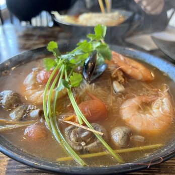 Noodle Station - 14. Tom Yum Rice Noodles Soup - Asian Fusion Near Me - Daly City, California Noodle Station - 14. Tom Yum Rice Noodles Soup - Asian Fusion Near Me - Daly City, California