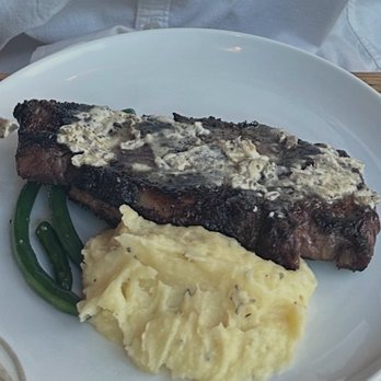 The Black Cypress - Charred steak and three green beans - New American Near Me - Pullman, Washington The Black Cypress - Charred steak and three green beans - New American Near Me - Pullman, Washington