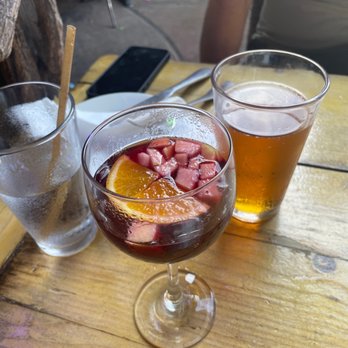 Coya Peruvian Secret - Sangria and cosqueña beer - Peruvian Near Me - Del Mar, California