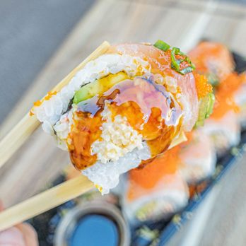 OHO Sushi Studio - Sunrise on 2nd Roll - Sushi Bars Near Me - Long Beach, California OHO Sushi Studio - Sunrise on 2nd Roll - Sushi Bars Near Me - Long Beach, California