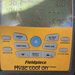 Numbers behind what's going on with the HVAC system.