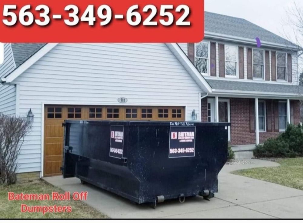 BATEMAN ROLL OFF DUMPSTERS Updated July 2024 Davenport, Iowa