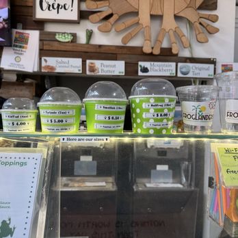 Froglanders Crepes & Yogurt - Ice Cream & Frozen Yogurt Near Me - La Jolla, California