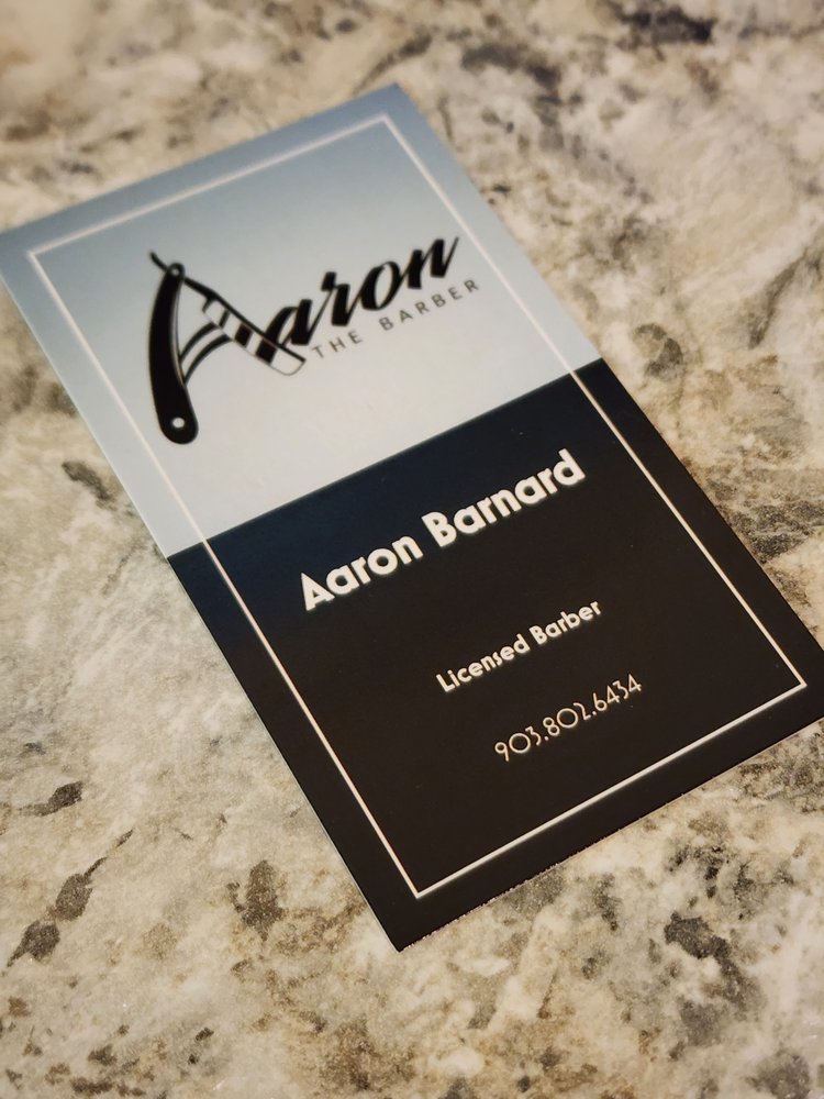AARON BARNARD Updated September 2024 Corsicana, Texas Barbers
