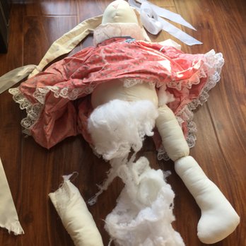Kona Cleaners - Very damaged rabbit I just wanted cleaned. - Dry Cleaning Near Me - Costa Mesa, California Kona Cleaners - Very damaged rabbit I just wanted cleaned. - Dry Cleaning Near Me - Costa Mesa, California