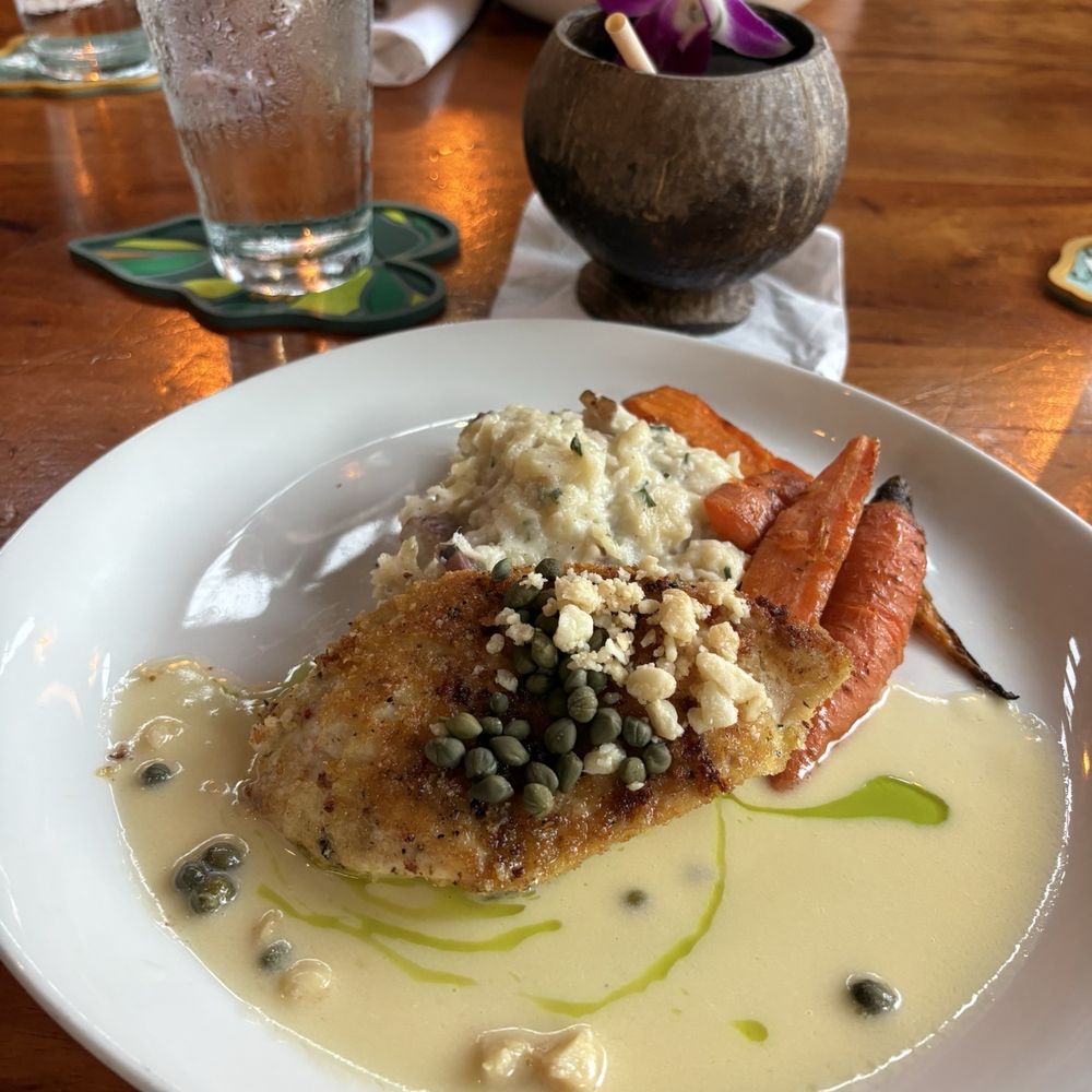 Keoki's Paradise - Panko & Mac Nut Hawaiian Fresh Fish - soooo good! - Seafood Near Me - Koloa, Hawaii Keoki's Paradise - Panko & Mac Nut Hawaiian Fresh Fish - soooo good! - Seafood Near Me - Koloa, Hawaii