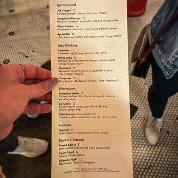 Lorelei - Menu - Bars Near Me - Pittsburgh, Pennsylvania