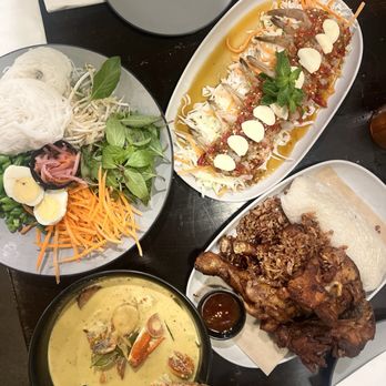 Luv2eat Thai Bistro - The spread for two! - Thai Near Me - Los Angeles, California Luv2eat Thai Bistro - The spread for two! - Thai Near Me - Los Angeles, California