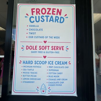 Summer Sundae’s - Frozen custard and hard scoop menu - Ice Cream & Frozen Yogurt Near Me - Oxford, Michigan Summer Sundae’s - Frozen custard and hard scoop menu - Ice Cream & Frozen Yogurt Near Me - Oxford, Michigan