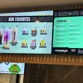 Krak Boba - Menu Dec 2023 - Bubble Tea Near Me - Rancho Cucamonga, California